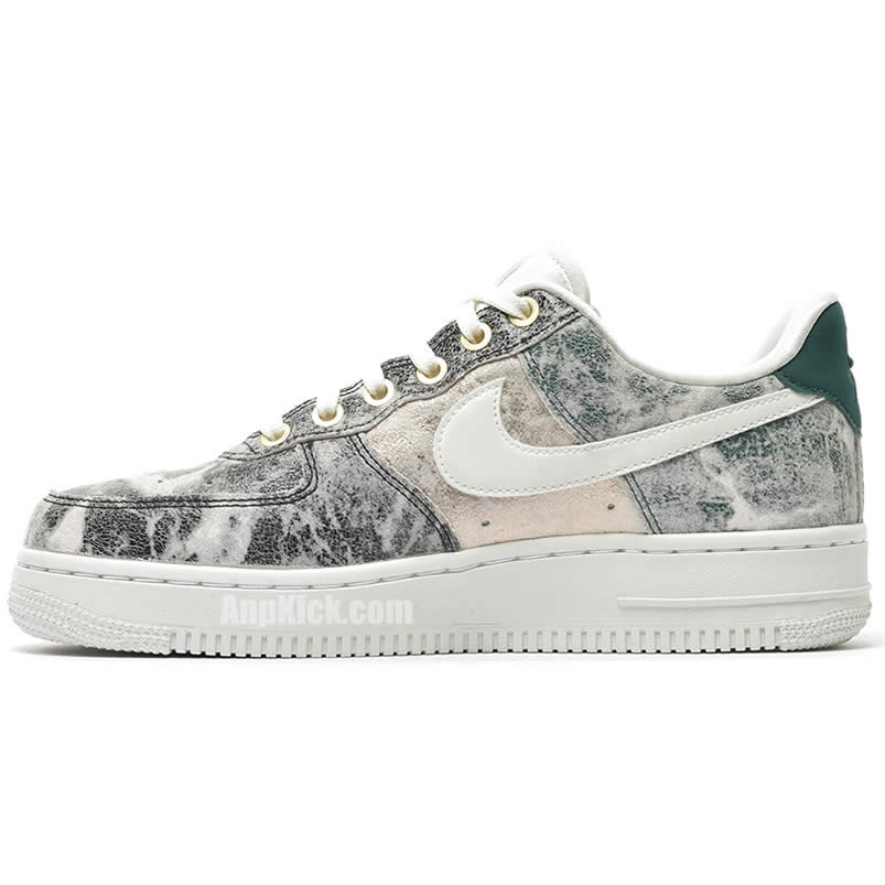 Womens Nike Air Force 1 Low 07 Lxx White Oil Grey Shoes Ao1017 100 (2) - newkick.app