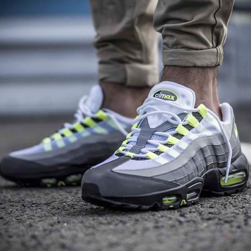 Nike Air Max 95 OG Neon On Feet