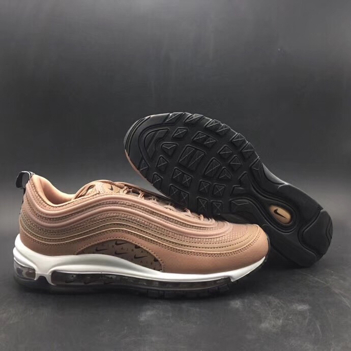 Nike Air Max 97 LX Overbranded Desert Dust White Copper Shoes AR7621-200 Pics