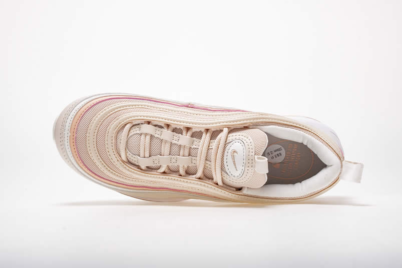 Wmns Nike Air Max 97 'Guava Ice' White Womens Pink Orange Pics 921733-801