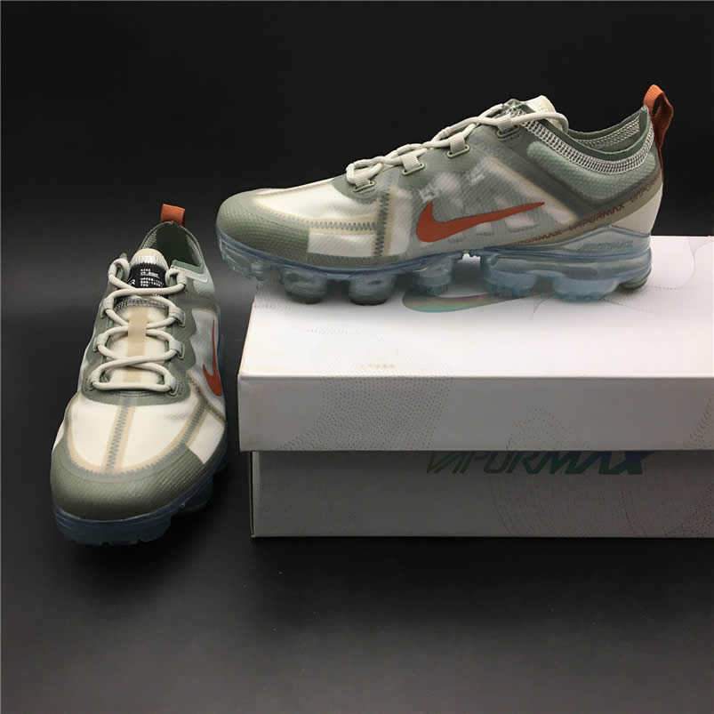 Latest Nike Vapormax 2019 Olive Image Light Vintage Lichen Orange Ar6631 300 (10) - newkick.app