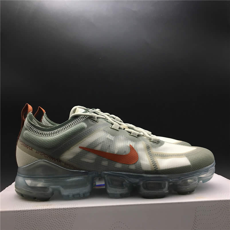 Latest Nike Vapormax 2019 Olive Image Light Vintage Lichen Orange Ar6631 300 (8) - newkick.app