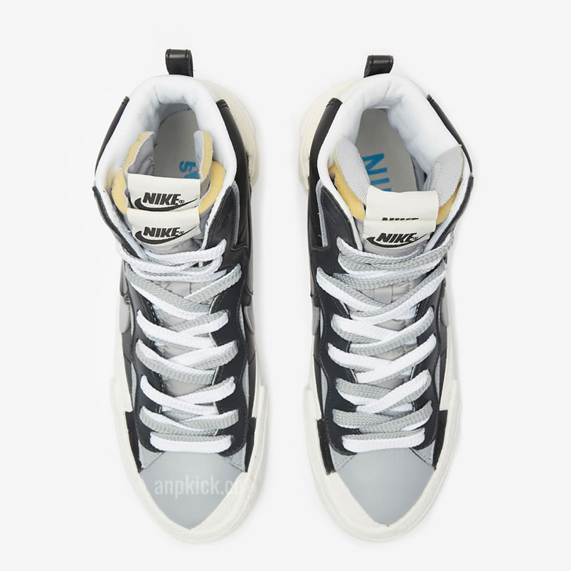 Sacai Nike Blazer Mid Greyscale Black Bv0072 002 (4) - newkick.app