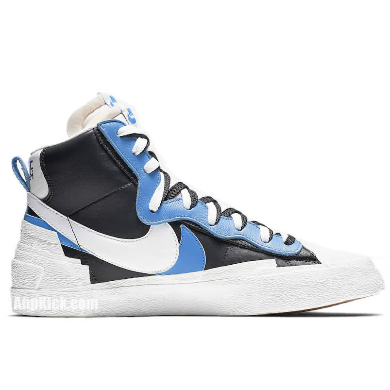 Sacai Nike Blazer Mid Navy Blue Bv0072 001 Yellow Bv0072 700 (10) - newkick.app