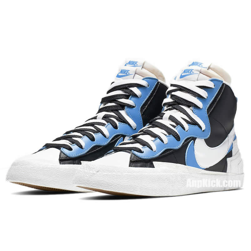 Sacai Nike Blazer Mid Navy Blue Bv0072 001 Yellow Bv0072 700 (8) - newkick.app