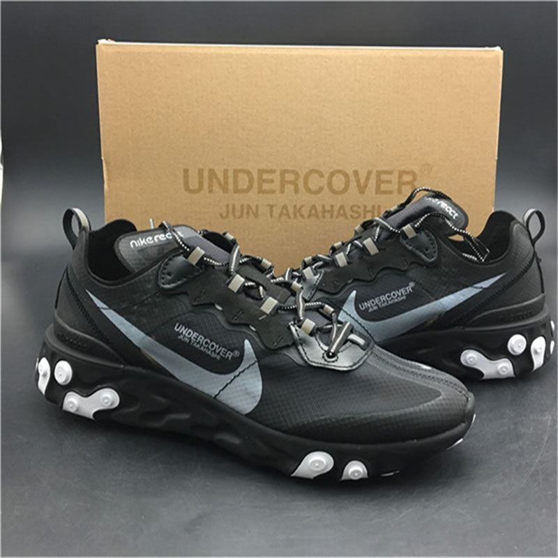 Undercover x Nike Epic React Element 87 'Black/White' AQ1813-001