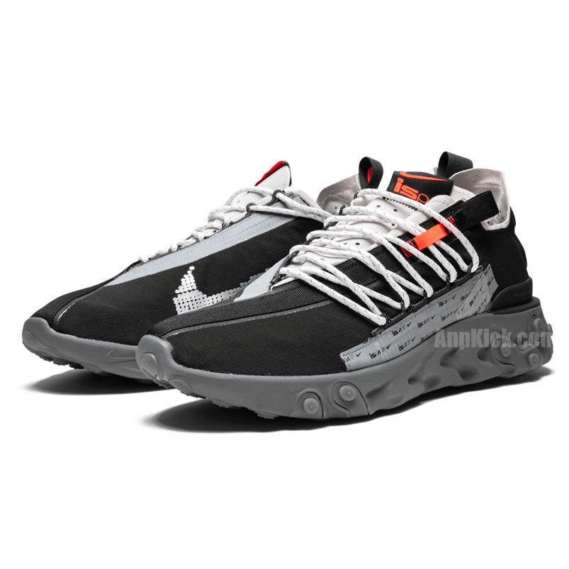 Nike React Wr Ispa Gunsmoke Ar8555 001 (2) - newkick.app