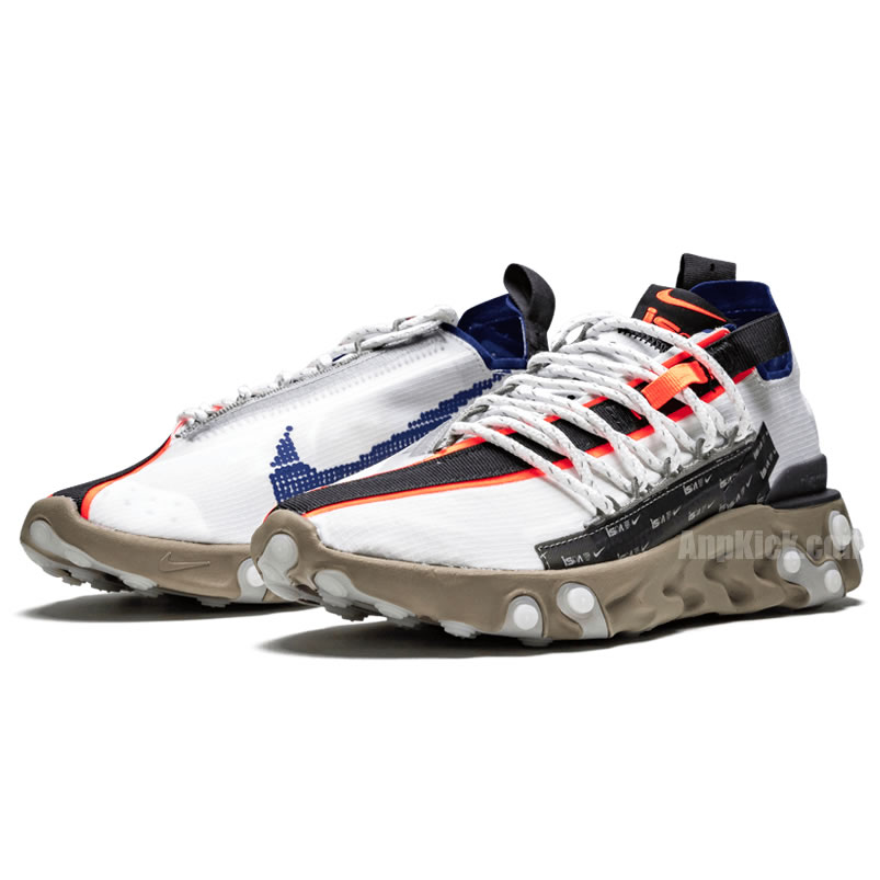 Nike React Wr Ispa Summit White Blue Black Ar8555 100 (2) - newkick.app