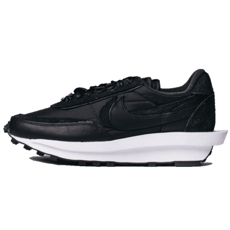 Sacai Nike Ldv Waffle Triple Black Bv0073 002 (1) - newkick.app