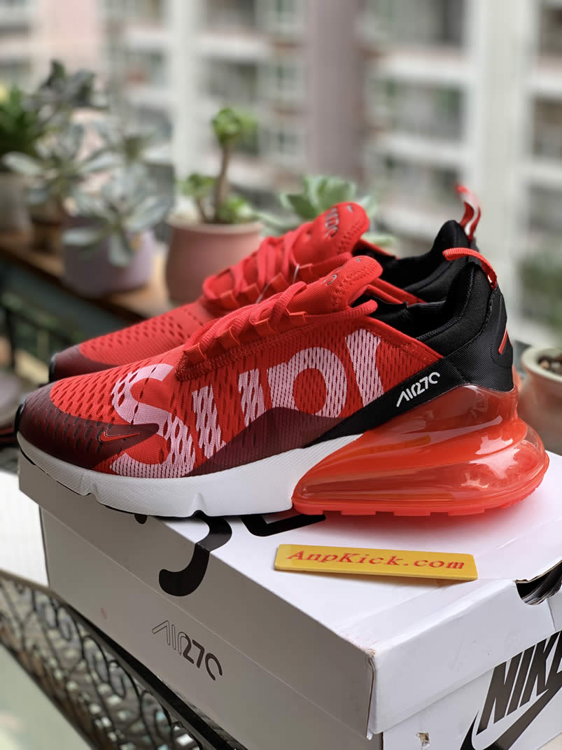 Supreme x Nike Air Max 270 Shoes AH8050-610